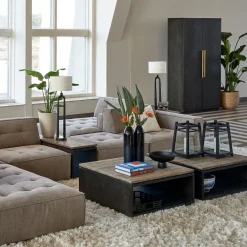 Brandon Corner Arm Left, celtic weave, melting silver