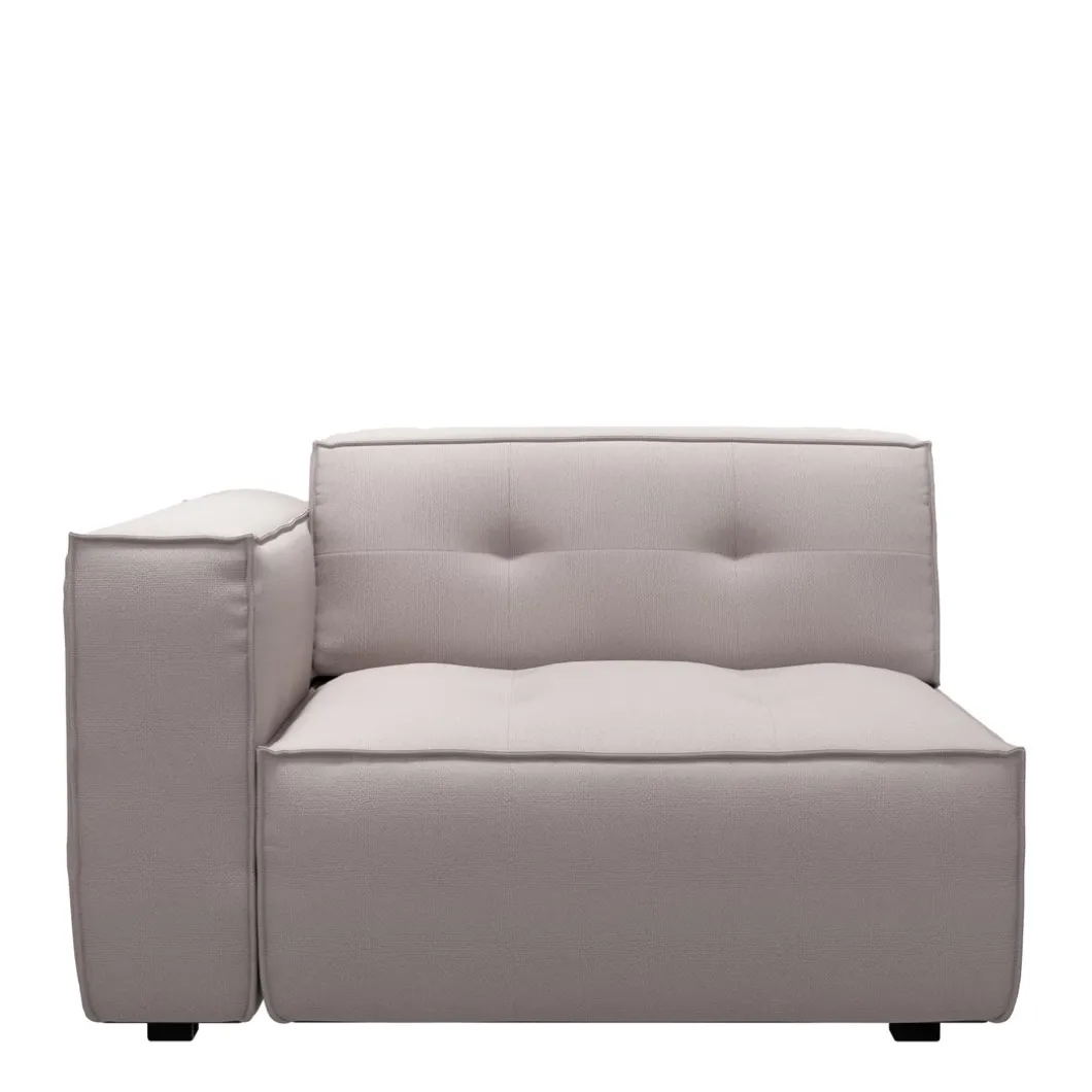 Brandon Corner Arm Left, celtic weave, pebbles stone