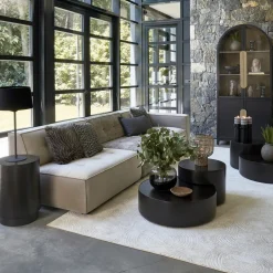 Brandon Corner Arm R Light Taupe