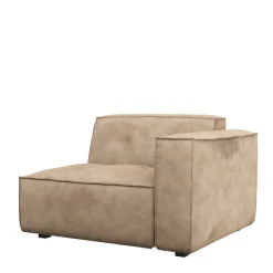 Brandon Corner Arm Right, velvet, golden beige