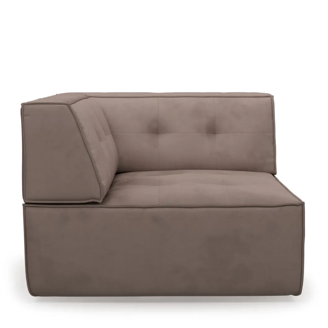 Brandon Corner, scottish suede, brown sugar