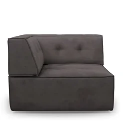 Brandon Corner, scottish suede, noir