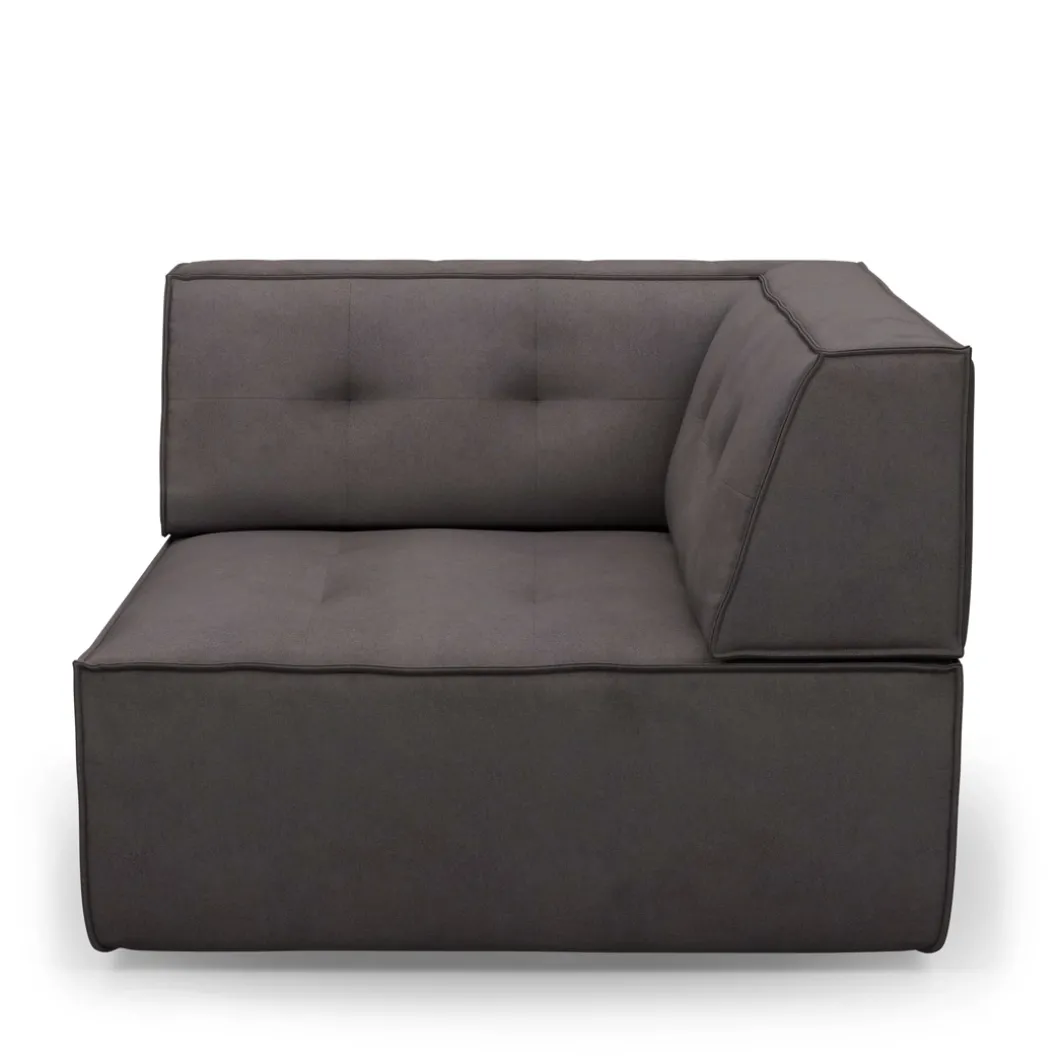 Brandon Corner, scottish suede, noir