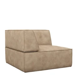 Brandon Corner, velvet, golden beige