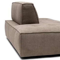 Brandon Lounger Left, celtic weave, melting silver