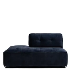 Brandon Lounger Left, velvet, estate blue