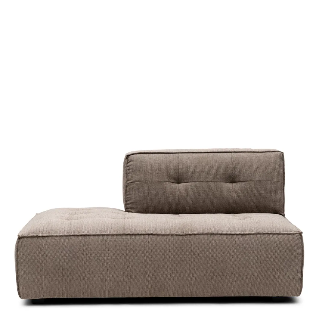 Brandon Lounger Right, celtic weave, melting silver