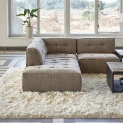 Brandon Lounger Right, celtic weave, melting silver