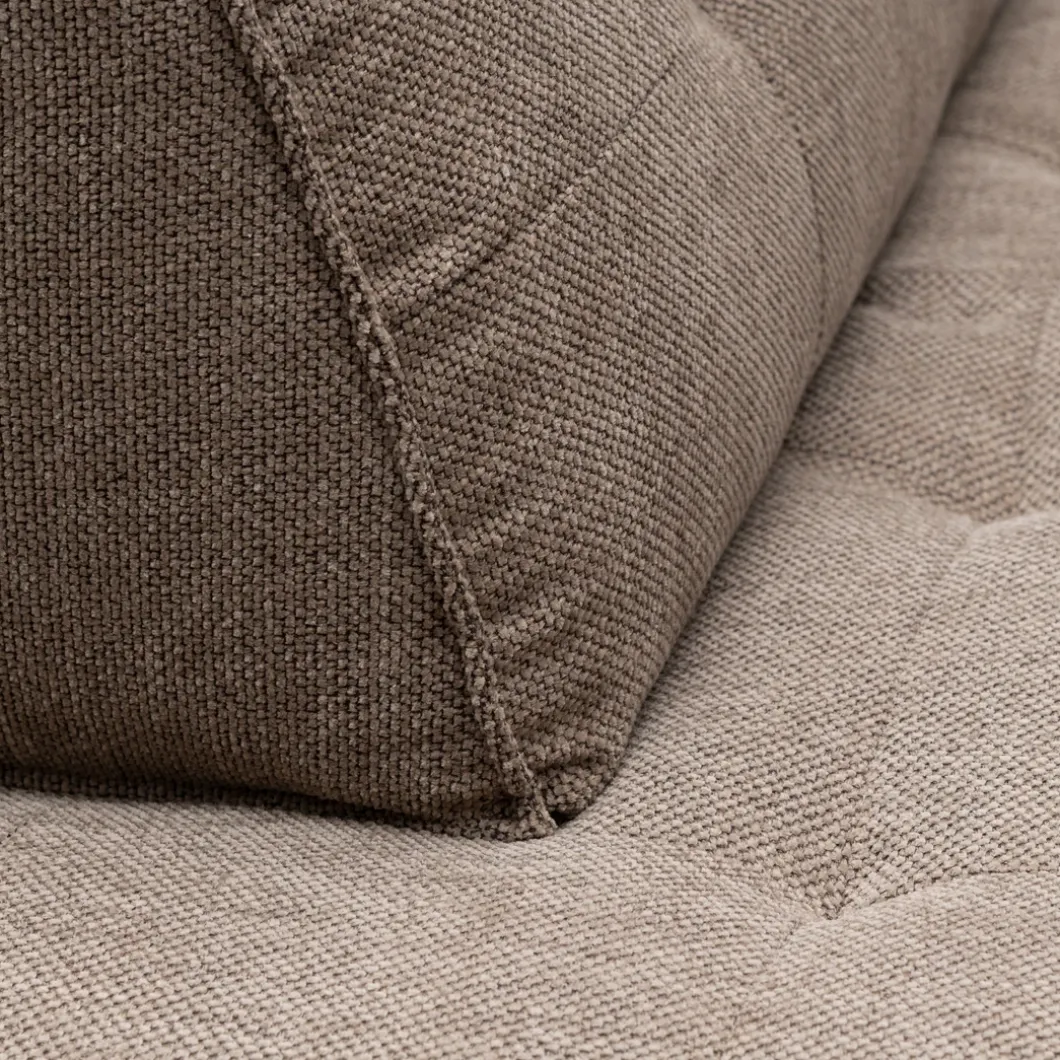 Brandon Lounger Right, celtic weave, melting silver