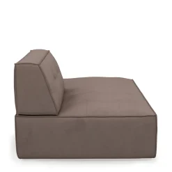 Brandon Lounger Right, scottish suede, brown sugar