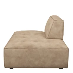 Brandon Lounger Right, velvet, golden beige