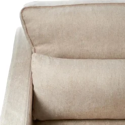 Brompton Cross Corner Sofa Chaise Longue Right, washed cotton, ice blue