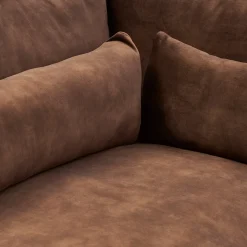 Brompton Cross Corner Sofa Chaise Longue Right, velvet, golden beige