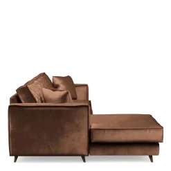 Chaise Longue Bank Links Kendall, Chocolate