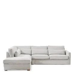 Chaise Longue Bank Links Brompton Cross, Ash Grey