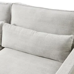 Chaise Longue Bank Links Brompton Cross, Ash Grey