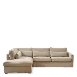 Chaise Longue Bank Links Brompton Cross, Natural