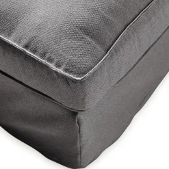 Chaise Longue Bank Links Brompton Cross, Classic Charcoal