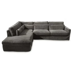 Chaise Longue Bank Links Brompton Cross, Grimaldi Grey