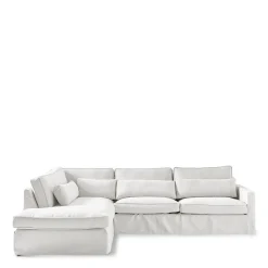 Chaise Longue Bank Links Brompton Cross, Alaskan White