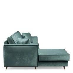 Chaise Longue Bank Links Kendall, Mineral Blue