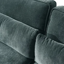 Chaise Longue Bank Links Brompton Cross, Mineral Blue