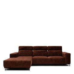 Chaise Longue Bank Links Marciana, Chestnut