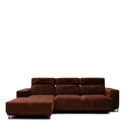 Chaise Longue Bank Links Marciana, Chestnut