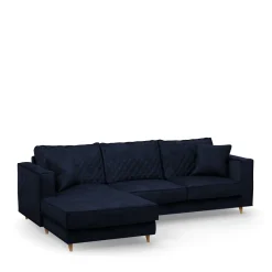 Chaise Longue Bank Links Kendall, Estate Blue