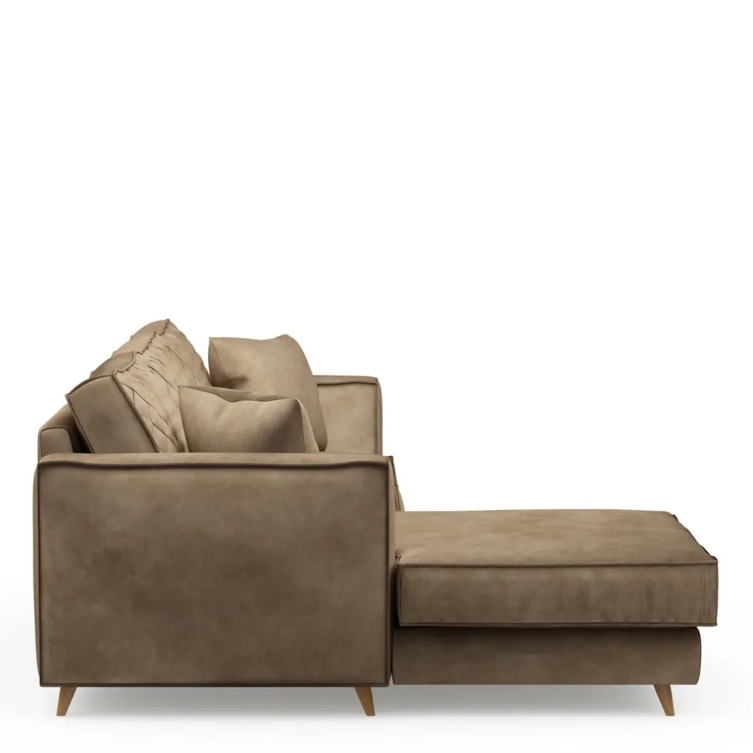 Chaise Longue Bank Links Kendall, Golden Beige