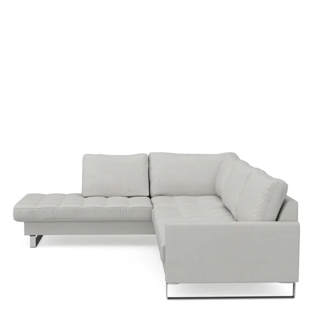 Chaise Longue Bank Links West Houston, Ash Grey