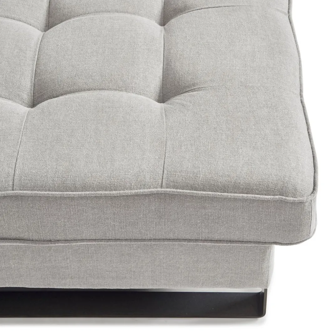 Chaise Longue Bank Links West Houston, Ash Grey