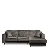 Chaise Longue Bank Rechts Kendall, Grimaldi Grey