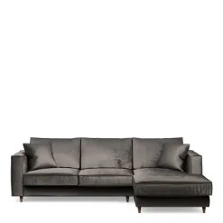 Chaise Longue Bank Rechts Kendall, Grimaldi Grey