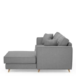Chaise Longue Bank Rechts Kendall, Grey