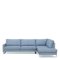 Chaise Longue Bank Rechts West Houston, Ice Blue