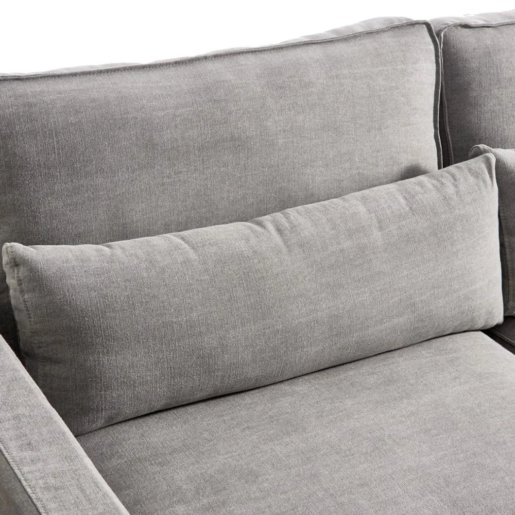 Chaise Longue Bank Rechts Brompton Cross, Grey