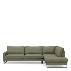 Chaise Longue Bank Rechts West Houston, Forest Green