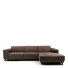 Chaise Longue Bank Rechts Marciana, Brown Sugar