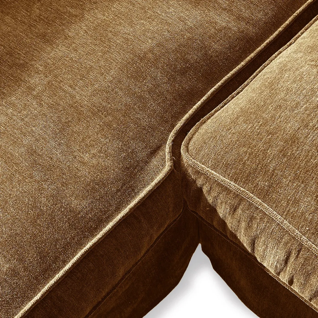 Chaise Longue Bank Rechts Brompton Cross, Cognac