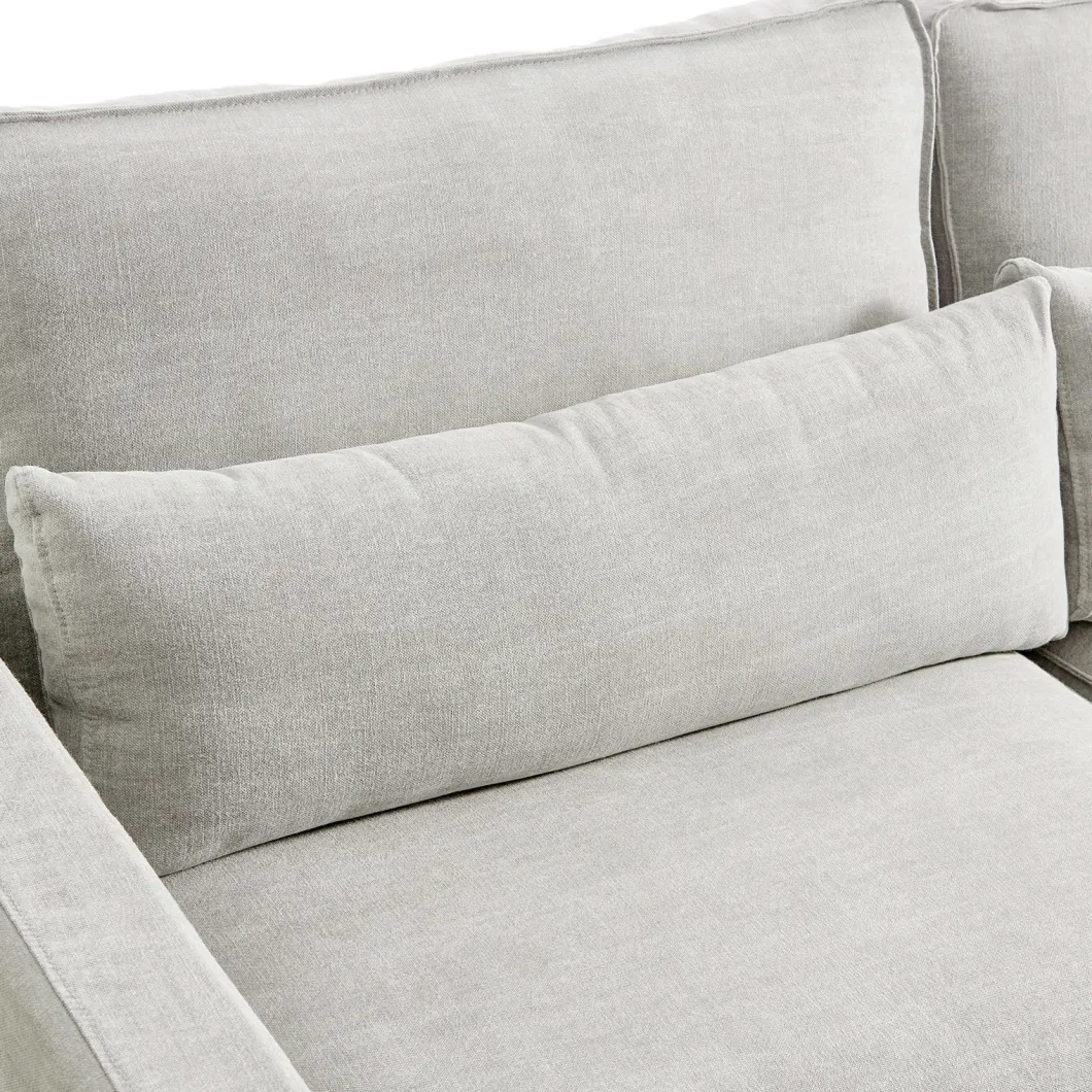 Chaise Longue Bank Rechts Brompton Cross, Ash Grey