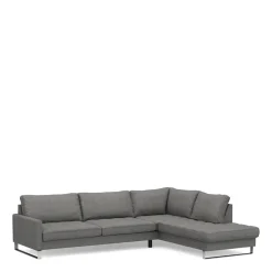 Chaise Longue Bank Rechts West Houston, Classic Charcoal