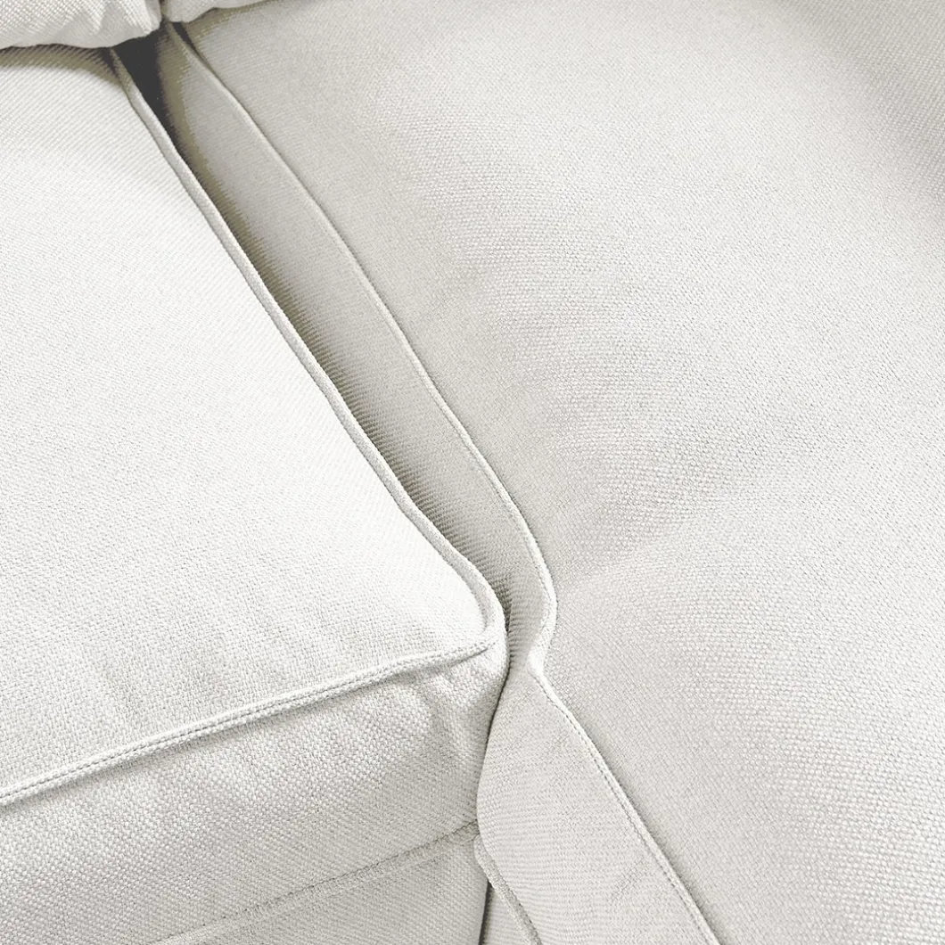 Chaise Longue Bank Rechts Brompton Cross, Alaskan White