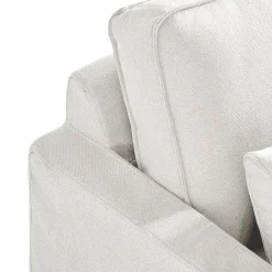 Chaise Longue Bank Rechts Brompton Cross, Alaskan White