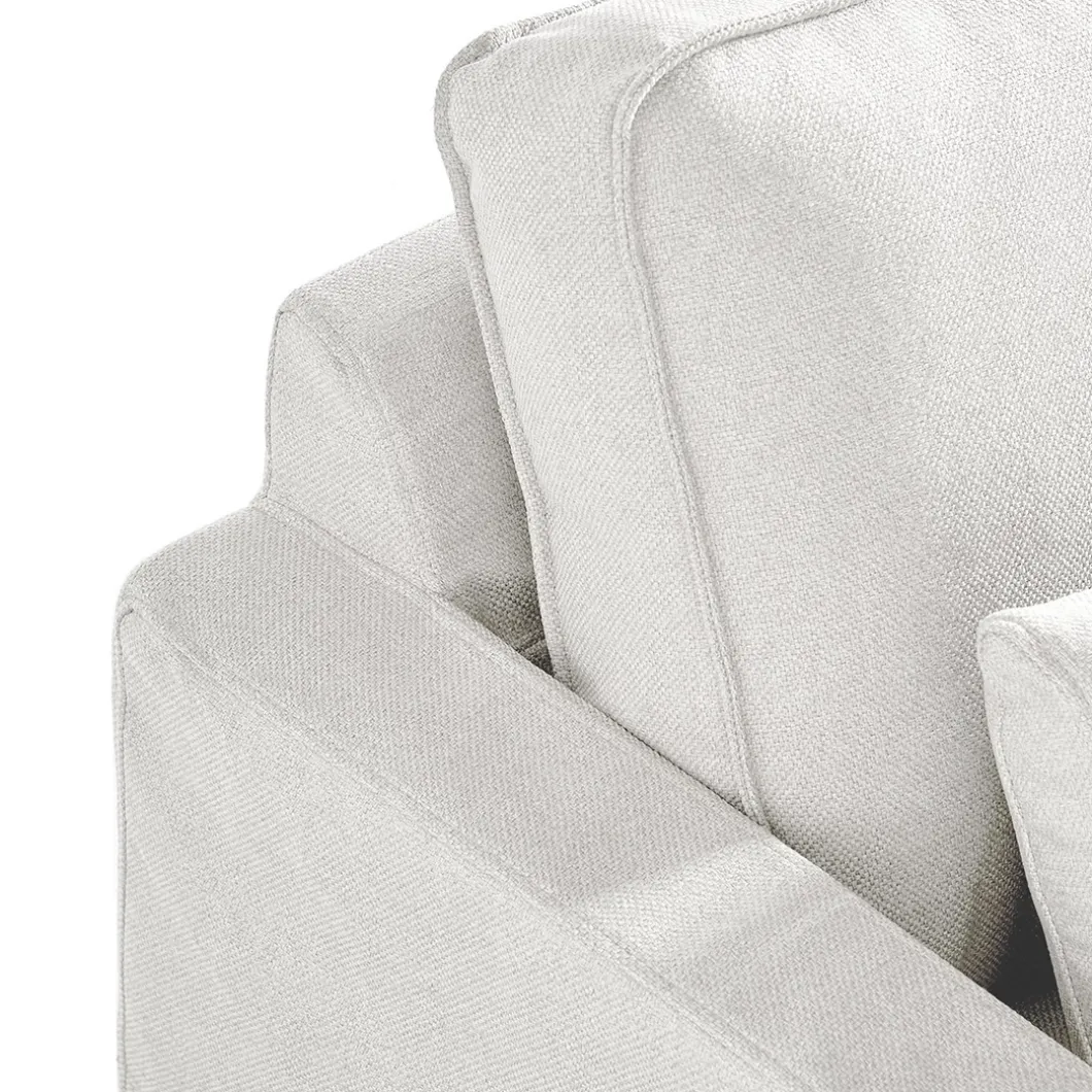 Chaise Longue Bank Rechts Brompton Cross, Alaskan White