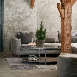 Chaise Longue Bank Rechts Kendall, Golden Beige