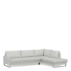 Chaise Longue Bank Rechts West Houston, Ash Grey