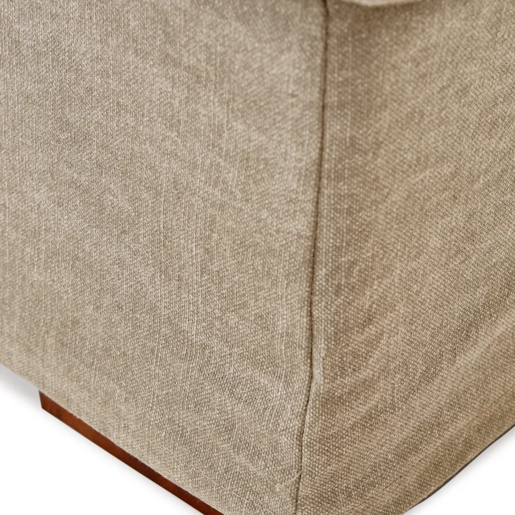 Chaise Longue Bank Rechts Brompton Cross, Natural