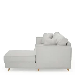 Chaise Longue Bank Rechts Kendall, Ash Grey
