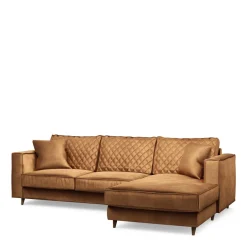 Chaise Longue Bank Rechts Kendall, Cognac